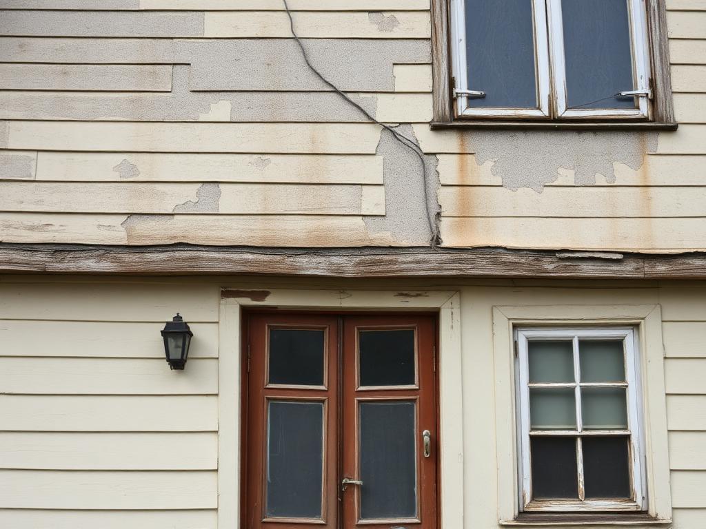 Homlokzatfelújítás – előtte